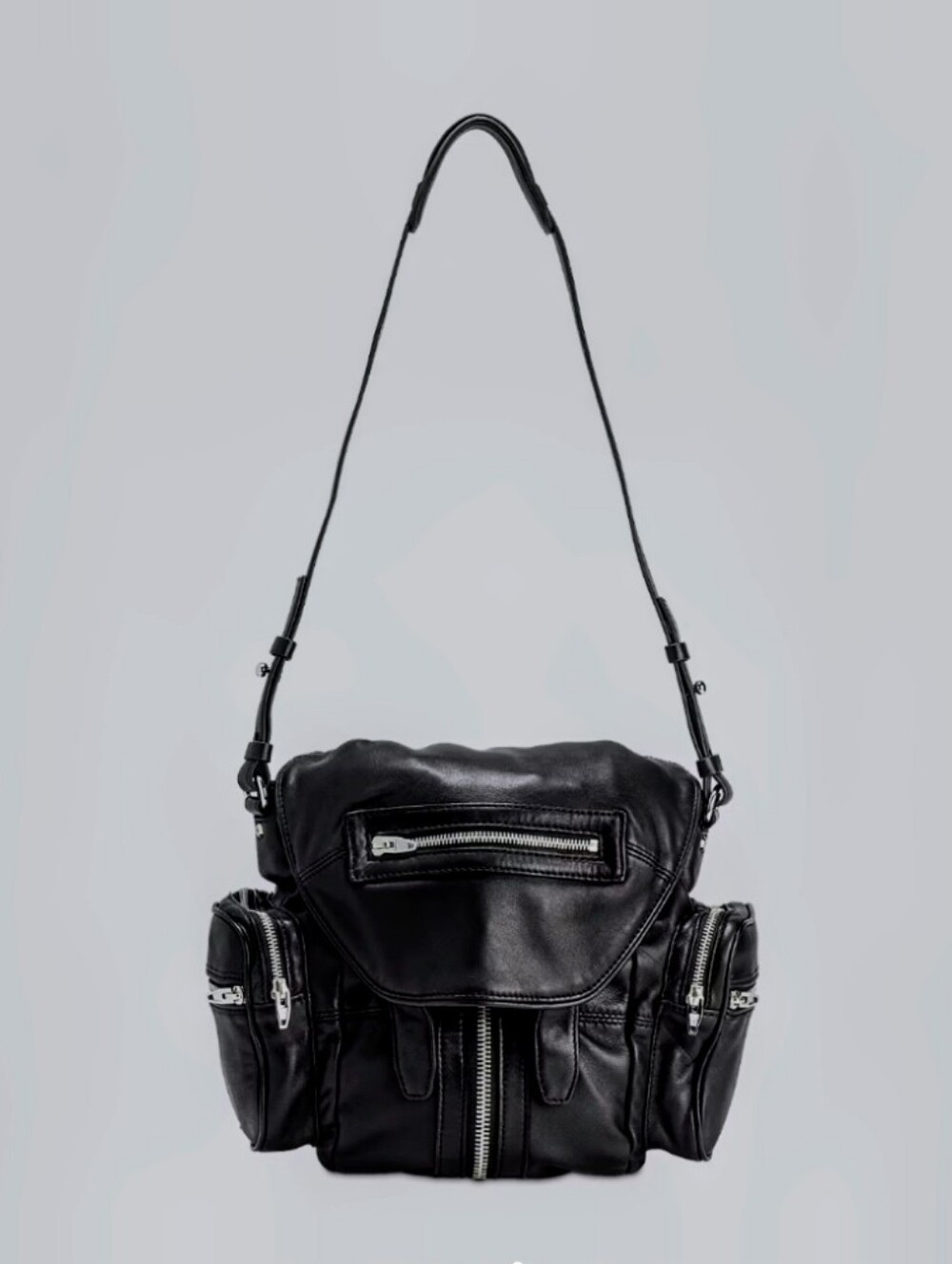 Alexander Wang Black Leather Marti Converible Backpack - Picture 8 of 15